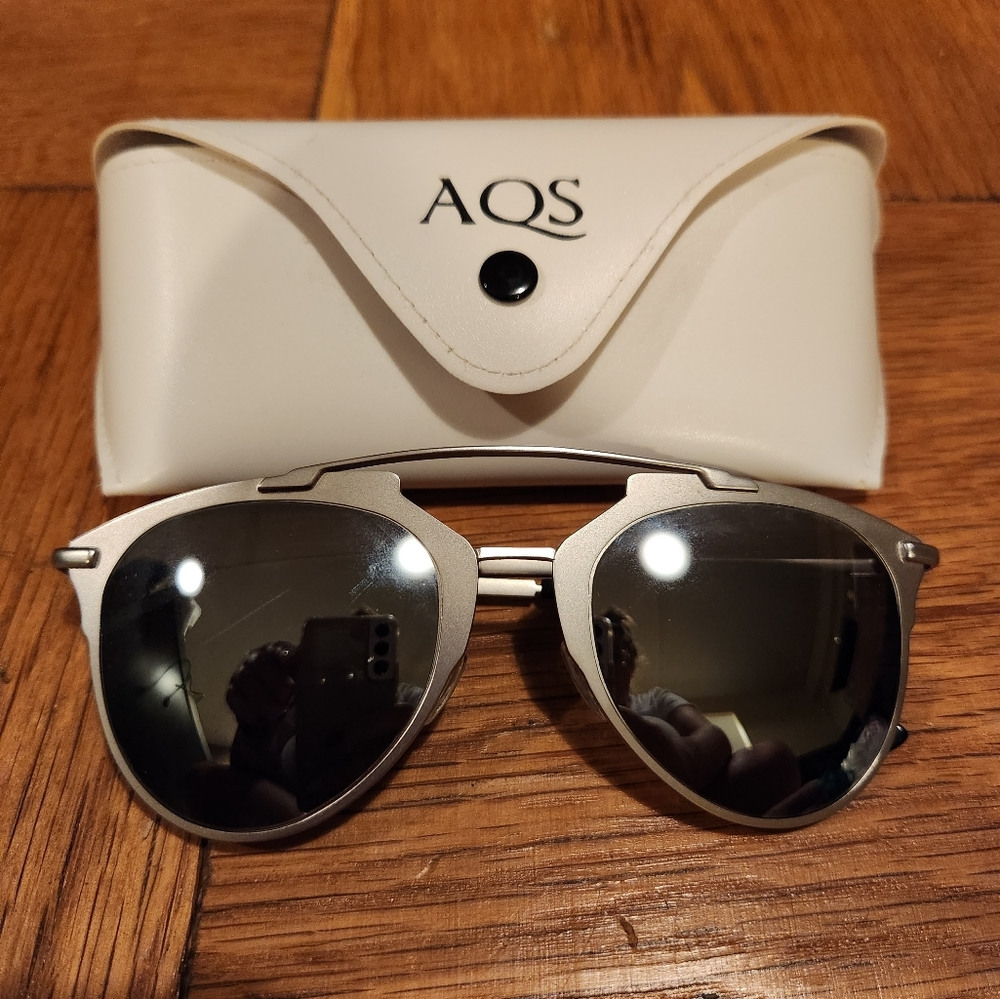 AQS Alfie Silver Sunglasses